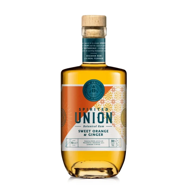 Rom Cu Portocale & Ginger Spirited Union Alc.38% 0.7l